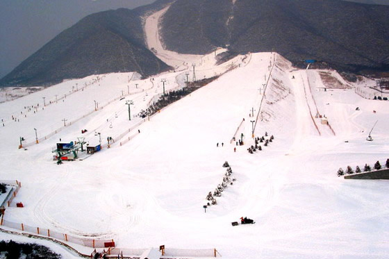 The Ski Area at Jundushan Ski Resort