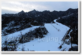 Mutianyu Great Wall + Beijing Huaibei International Ski Resort Day Tour