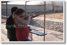 Beijing Target Shooting & Jiuhua Hot Springs Spa Bathing Leisure Tour