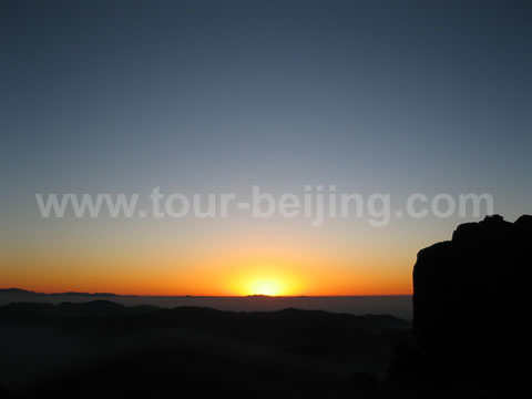 Mt. Huangshan at Sunrise