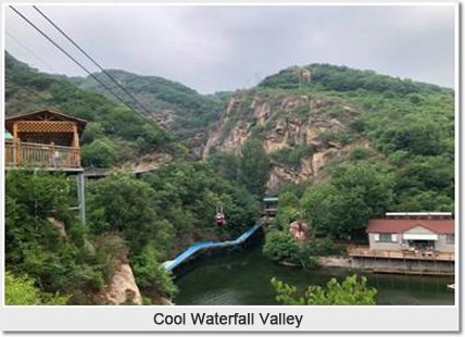 Cool Waterfall Valley