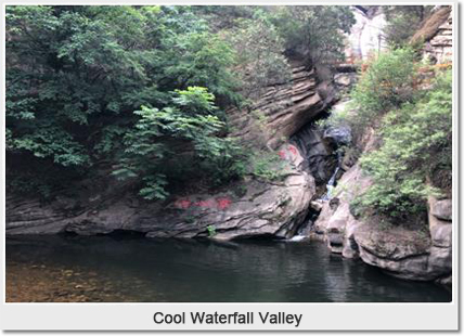 Cool Waterfall Valley