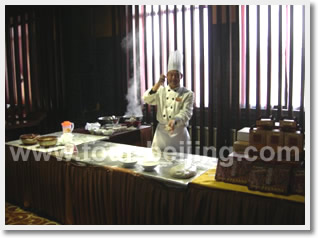 Typical Xian local flavor lunch