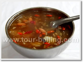 Typical Xian local flavor lunch
