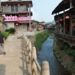 A close look at the Dangxi River the streets