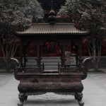 Again a cone incense burner in an oblong shape