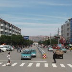 Another main avenue in Lixia.