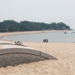 Baicheng Beach by Xiamen University, a paradise for the students and leisure travelers.