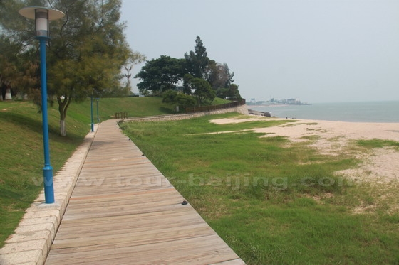 Bike and walk the walkway boards by the beach.