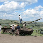 Get close to a tank