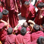 In a battle of words, they further their efforts by using a variety of gestures