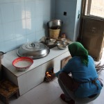 Mr.Zhang’wife has already busy with preparing us for a local dinner.
