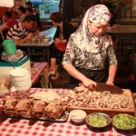Muslim food – sheep’s heads, Sheep Belly…