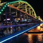Night View of Zhongshan Bridge
