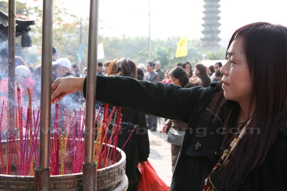 People have their own reasons for incense stick burning.