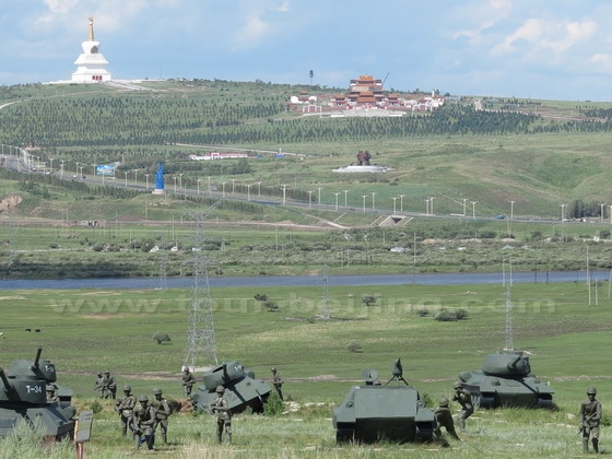 Reproduction of Hailar Fortress on the Battlefield