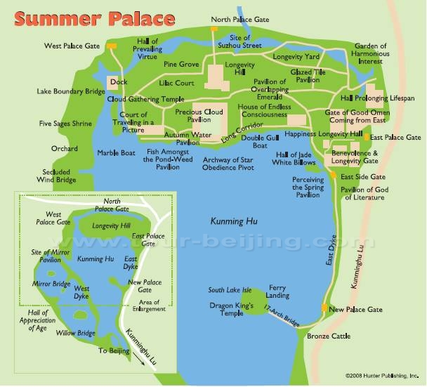 Summer Palace Beijing Map How To Visit Summer Palace (Tips, Photos & Map) – China Travel Tips – Tour- Beijing.com