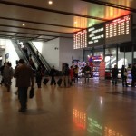 The 1st floor for departue (  trains )