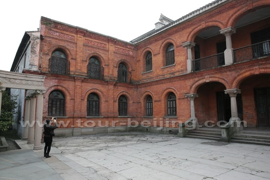 The French red-brick residence in Liu Family’s house