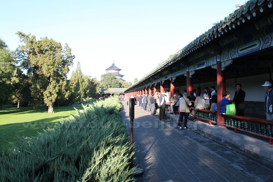 The Long Corridor 350 meters long and 5 meters wide