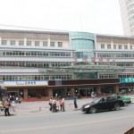 The Passenger Bus Center near Lanzhou Railway Station