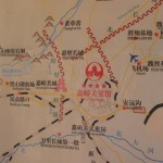 The Tourist Map of Jiayuguan City