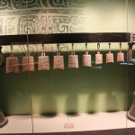 The ancient chime bells built in Han Dynasty unearthed
