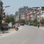 The downtown of Xiayang Town
