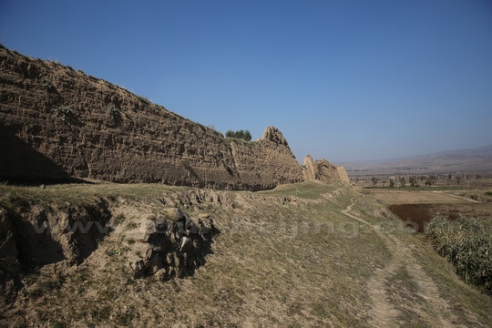 The east city wall of Zhenbianbu Fortress