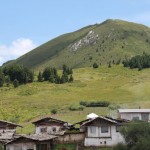 The green hills are a perfect place for hiking treks and horse riding