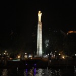 The monument to the Project of Bring the Water of Luanhe River into Tianjin.
