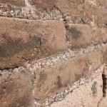 The tower’s base was built of huge slabs