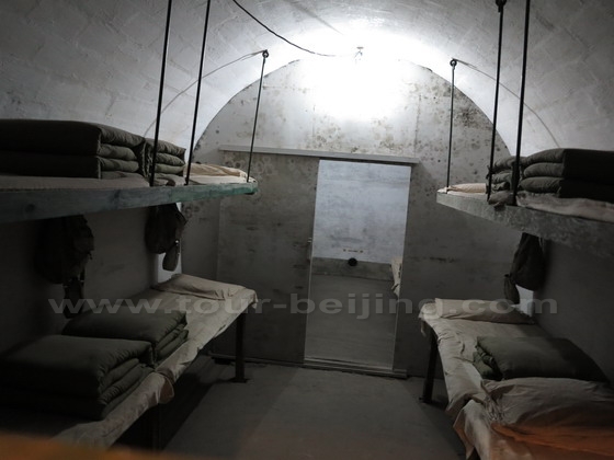 The underground barracks