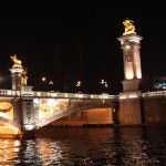 This is Beian Bridge, a replica of the Pont Alexandre III over the Seine in Paris