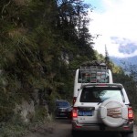 We successfully drive along the death road – Tongmaitianxian.