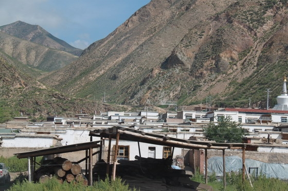 living quarters of the monks