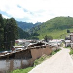 the living quarters of Tibetans