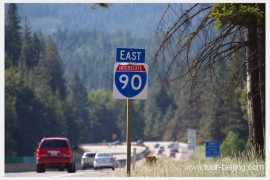 自驾从西雅图沿着90号公路向东穿越华盛顿州