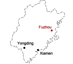 Fuzhou Map