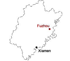 Fujian Map