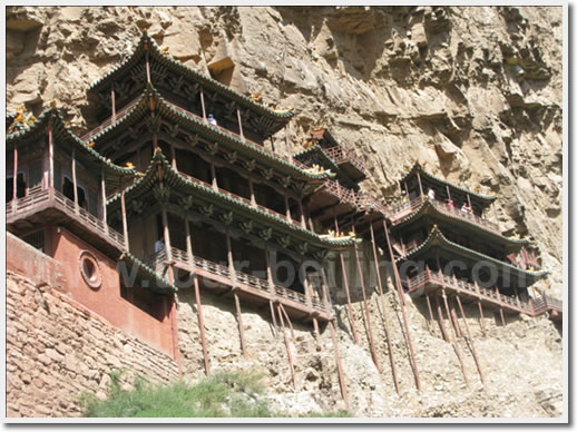 Templo colgante de Datong