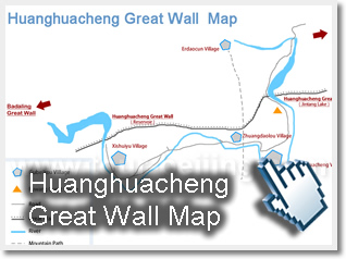 Huanghuacheng Great Wall Map