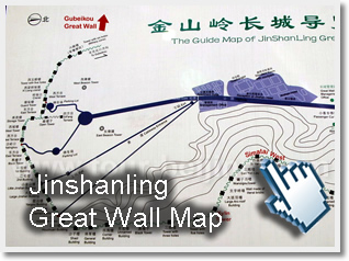 Jinshanling Great Wall Map