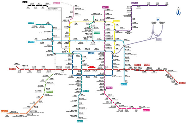 Beijing Tour Maps Tourist Map Of Beijing Beijing Free Maps