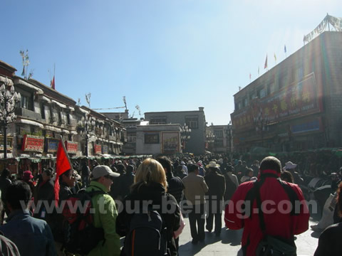 Lhasa Barkhor Street 