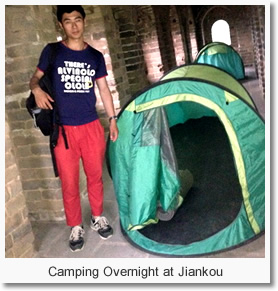 Camping on Gubeikou Great Wall and Hiking on Jinshanling Great Wall 2 Day /1 Night Day Tour