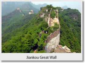 Jiankou, Mutianyu, Jinshanling and Simatai West 2 Day Hiking