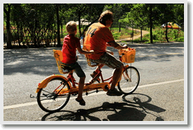 Biking through Shili Scenery Gallery in Yangshuo