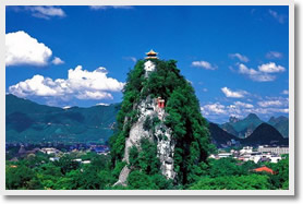 Solitary Beauty Hill in Guilin