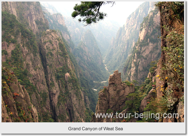 Grand Canyon of Weat Sea（西海大峡谷）